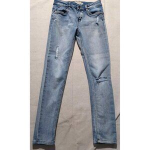 Lucky Brand Jeans 14 girls Zoe Light wash Skinny adjustable Pant Stretch